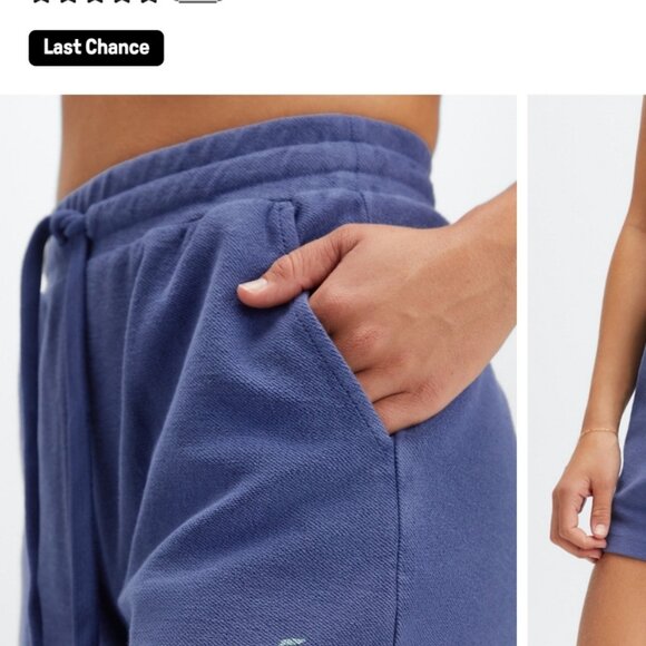 Fabletics Sweatshort / Bra Set- Blue Size S SHORTS NWT - Picture 7 of 8